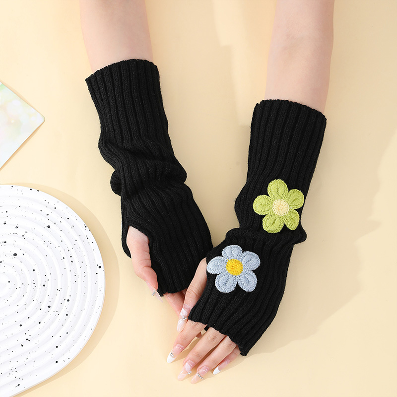 Y2k Accessories Sweet Pink Flo - огляд і ціна Fingerless Glove Knit