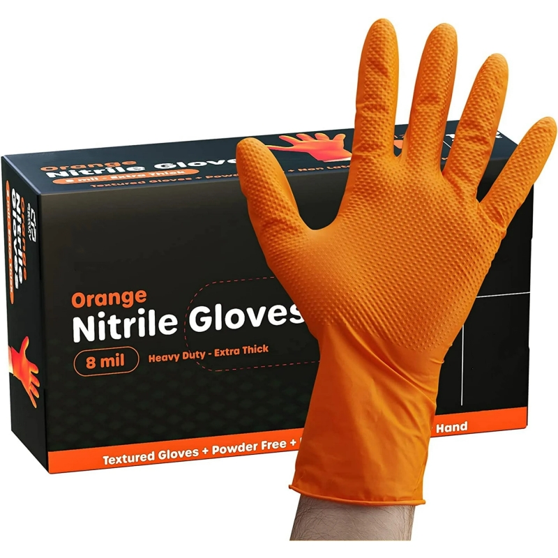 8mil Nitrile Gloves Thick 30/5 - огляд і ціна Nitrile Mechanic Glove