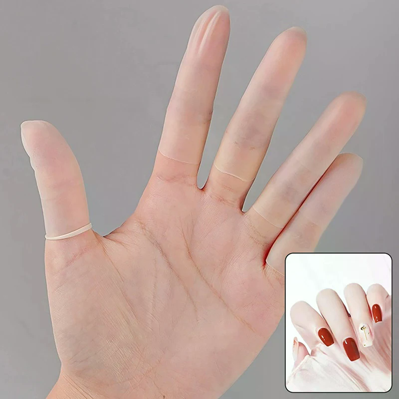 100/200PCS Nail Art Finger Pro - огляд і ціна Latex Disposable Glove
