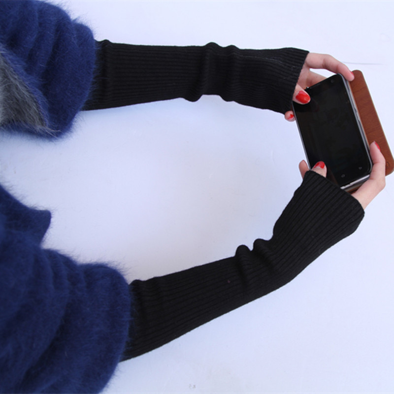 Wholesale Autumn Winter 50cm W - огляд і ціна Fingerless Glove Knit